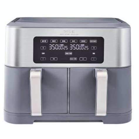 CRUX® Artisan Series 9 qt. Dual Basket Air Fryer - Grey, 1 ct - Harris ...