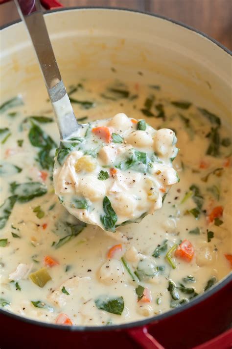 Chicken Gnocchi Soup (Olive Garden Copycat) - Cooking Classy