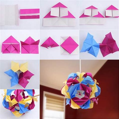 How to DIY Beautiful Origami Paper Lantern