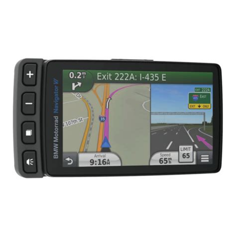 GARMIN BMW MOTORRAD NAVIGATOR VI OWNER'S MANUAL Pdf Download | ManualsLib