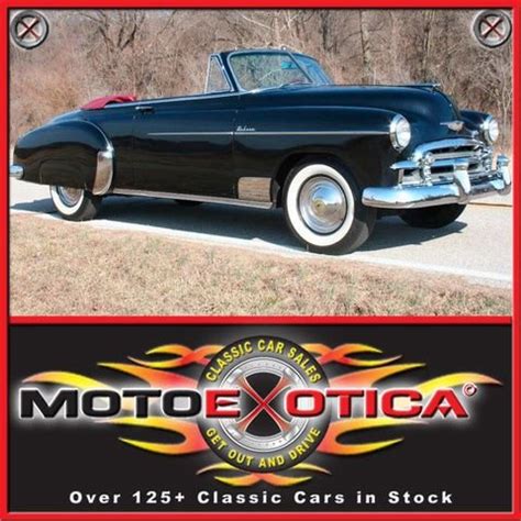 1950 Chevy Convertible | Motoexotica Classic Cars