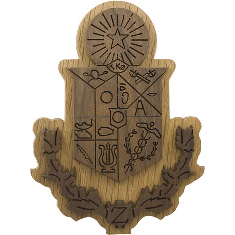 Zeta Psi Carved Background | Fraternity Crest