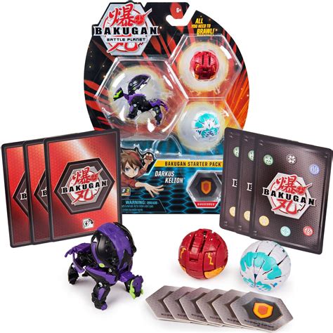 Spin Master Bakugan Zestaw startowy Darkus Kelion : Humbi.pl