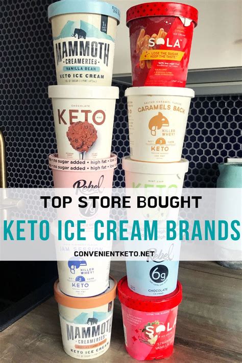 Keto Friendly Ice Cream Brands to Buy Online! [2020] - Convenient Keto ...