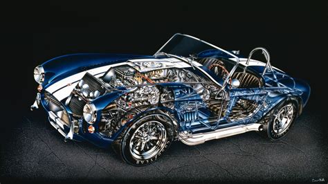 5 Incredibly Tiny Details In Kimble’s Shelby Cobra Cutaway