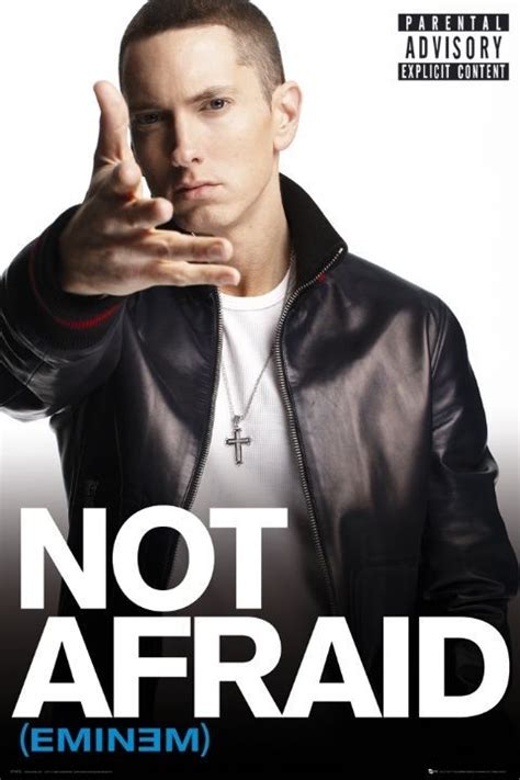 Eminem - not afraid Poster, Plakat | Kaufen bei Europosters