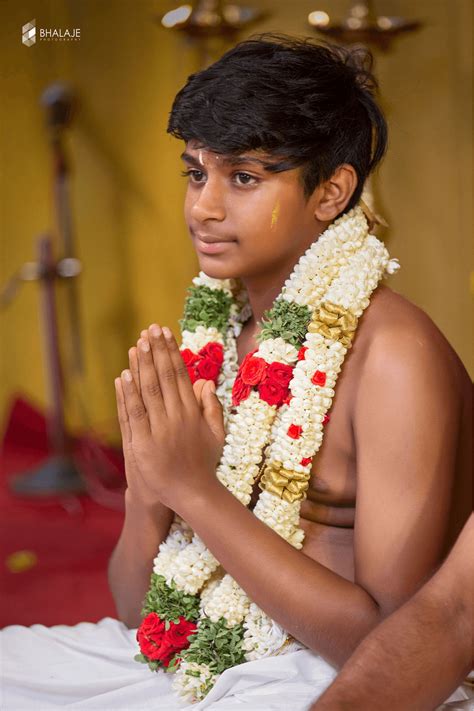 K. Adhithya | Upanayanam - Bhalaje Photography