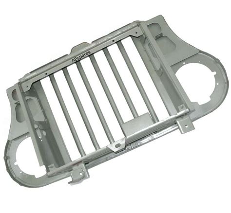 Mahindra Thar CRDE 4X4 Front Wrangler Grille Grill Steel Primer Coated ...