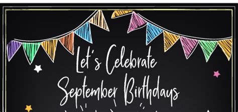 Mrs. Fields: Celebrate September Birthdays! | Milled