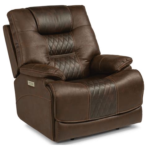 Flexsteel Latitudes - Dakota Casual Contemporary Power Lay-Flat ...