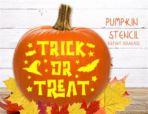 Trick Or Treat Stencils