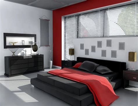 20 Fresh Red and Gray Bedroom Ideas | Findzhome