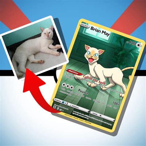 Custom Pets Pokemon Cards, Digital Image, Pocket Monster Pets ...