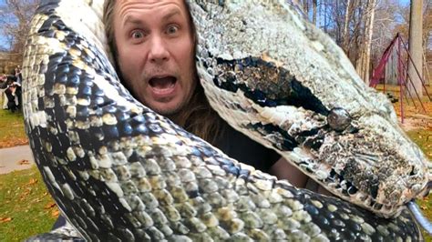 FOUND A 50 FOOT SNAKE!! LARGEST IN THE WORLD!! | BRIAN BARCZYK - YouTube