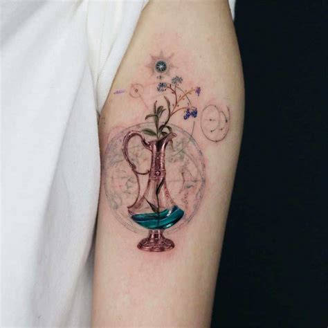 Best Aquarius Tattoo Design Ideas - Blufashion