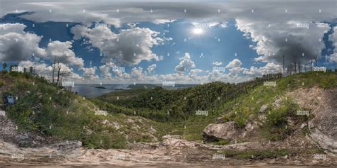 360° view of Volga river view - Alamy