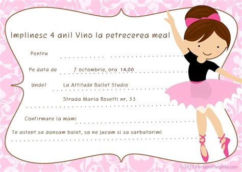 invitatie - Idei pentru parinti si copii