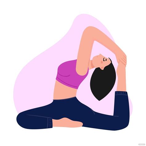 Yoga Pose Clipart in Illustrator, SVG, JPG, EPS, PNG - Download ...