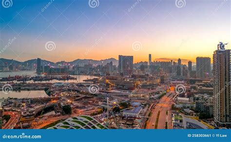 The Cityscape of Kowloon Bay, Hong Kong 3 May 2021 Editorial Photo ...