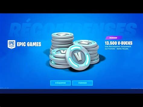 ASTUCE OBTENIR 13,500 V-BUCKS GRATUITEMENT sur FORTNITE !! (Glitch V ...