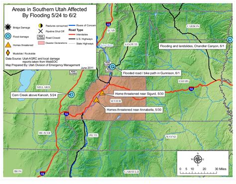 Utah Flood Map 2024 - Hanni Petronia