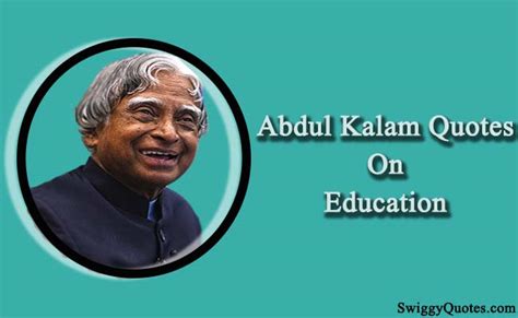 17+ Inspiring APJ Abdul Kalam Education Quotes [With Images] - Swiggy ...