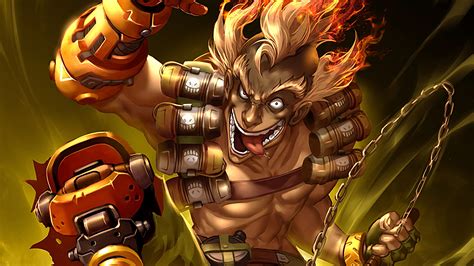 Junkrat, Overwatch, 4K, #25 Wallpaper PC Desktop