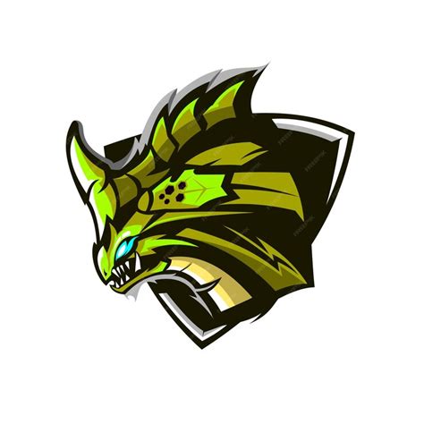 Premium Vector | Monster head mascot logo gamingillustration monster vector