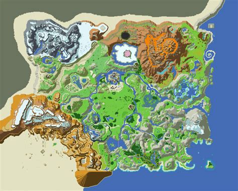 Classic RPG-style Hyrule map : r/Breath_of_the_Wild