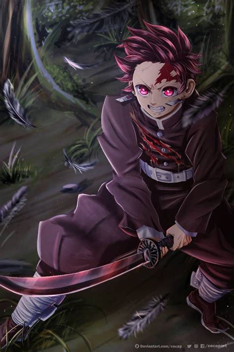 Tanjirou Kamado by cecap on DeviantArt in 2022 | Anime demon, Slayer ...