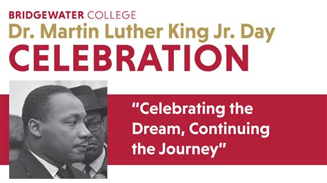 Dr. Martin Luther King Jr. Day Celebration | Bridgewater College