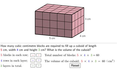 Volume Of A Cuboid Formula