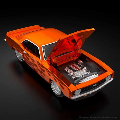 Hot Wheels RLC Exclusive '69 Chevy Camaro SS Coming Up, Ghost Flames ...