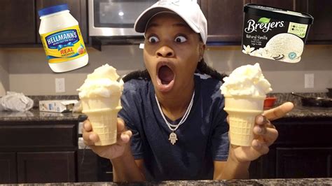 MAYONNAISE ICE CREAM PRANK!!! - YouTube