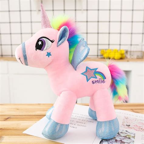 40cm Soft Unicorn Plush Stuffed Toy | Unilovers | Unicorn plush ...