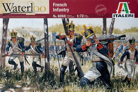 Italeri - 6066 - Napoleonic French Infantry - 1/72 Scale Model