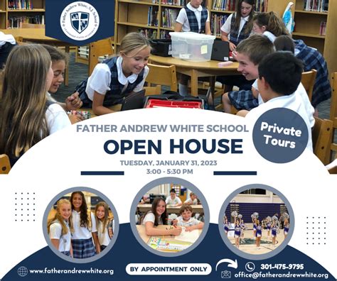 Open House – Father Andrew White, S.J. School