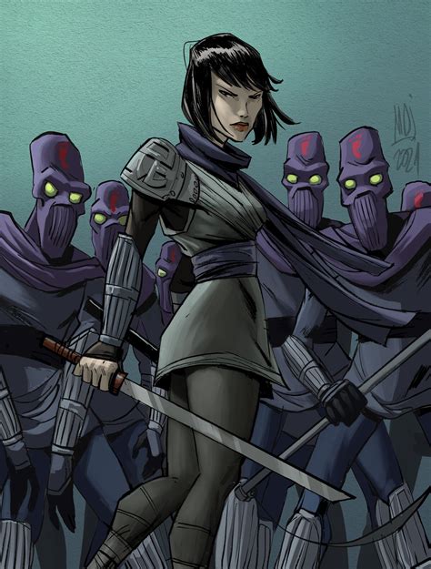 ArtStation - TMNT Karai