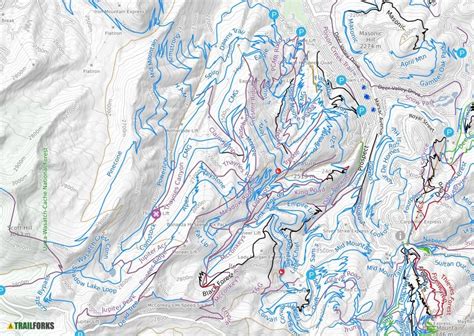 Park City Mountain Biking Trail Map - Charis Augustina