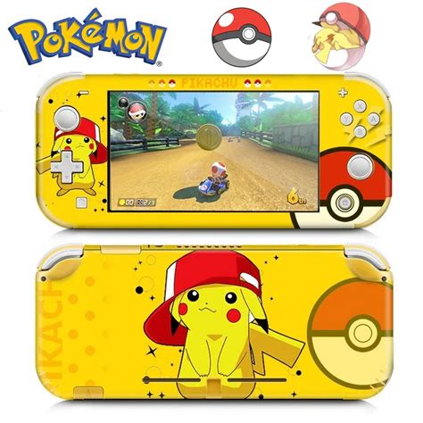 Nintendo Switch Lite Skins Pokemon | Nintendo Switch Pokemon Pikachu ...