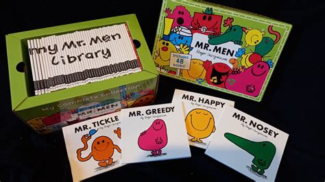 Mr Men My Complete Collection Box Set 48 Books Unboxing | Roger ...