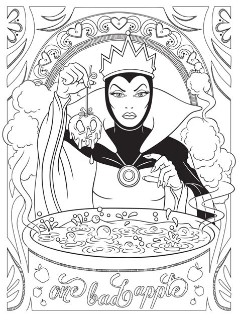 Disney Villains Coloring Book – Kinosvalka