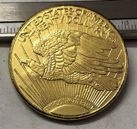 1925 United States Saint Gaudens $20 Twenty Dollars Gold Copy Coin