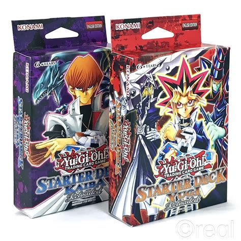 New Yu-Gi-Oh! Kaiba Or Yugi Starter Deck Reloaded 50 Cards Game Mat ...