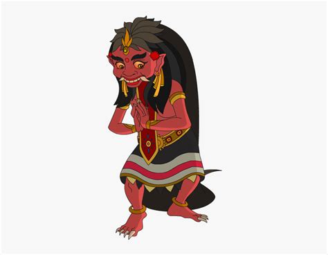 Evil King Png - Chhota Bheem Throne Of Bali Rangda, Transparent Png ...