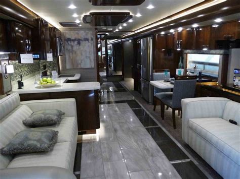 RV Luxury Interior Ideas 44 - RVtruckCAR | Rv interior design, Luxury ...