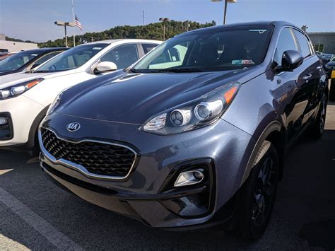 New 2020 Kia Sportage LX in Pacific Blue | Greensburg, PA | #K04129