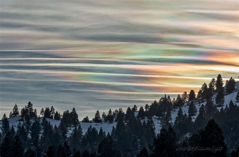 EarthSky | Iridescent clouds have rainbow colors - My Space Stories