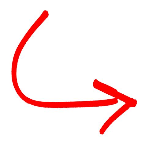 Download PNG Drawn red arrow - Free Transparent PNG