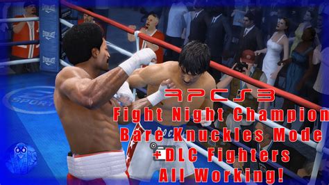 RPCS3 | Fight Night Champion Bare Knuckles Mode and DLC Fighters All ...